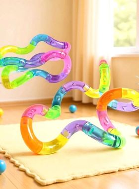 1pcs Crystal Deformable Rope Sss Relieving Toy Fun and Educa