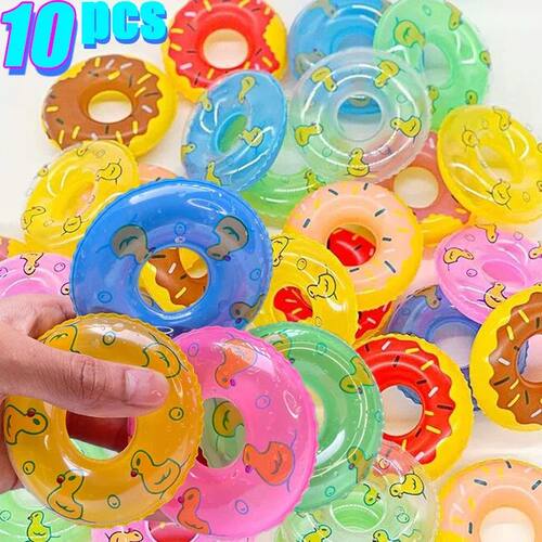 Kids' Mini Swim Ring Bath Toy Swimming Pool Float Circle Rin