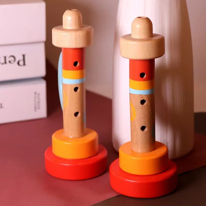 Wooden Trumpet for Kids Music Instruments Preschool Early Ed