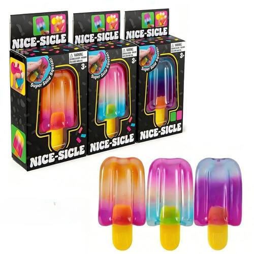 New NeeDoh Nice-Sicle Popsicle Sensory Squeeze Toy Super Str