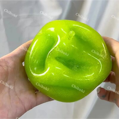 SchyllingGreen Apple Slushie Squishy Toy Crunchy Moldable No