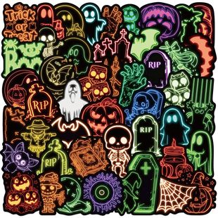 Retro Aesthe cartoon graffiti Stickers World 50pcs Comic