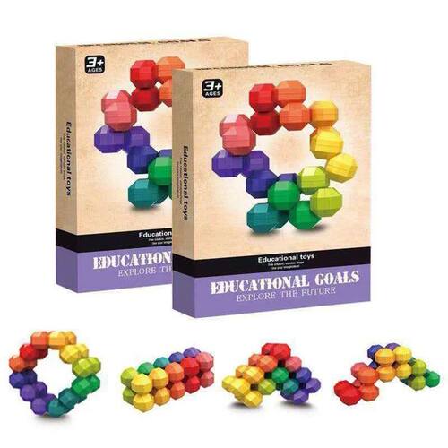 Rainbow Infinity Sensory Ball ADHD Anxiety Autism Fidget Toy