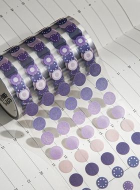 Yoofun 6x300cm Basic Decorative Adhesive Tape Dot Masking Wa