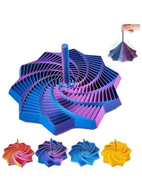 Expanded Sensory Fidget Star with Handles Model Colorful Fra