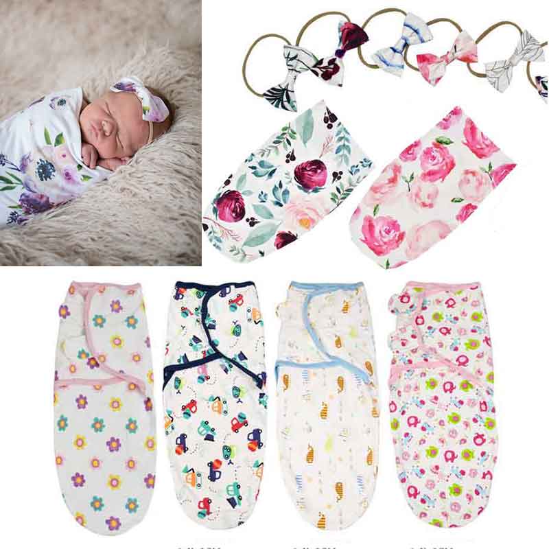 Soft Cotton Infant Swaddle Muslin Blanket Newborn Baby Wrap