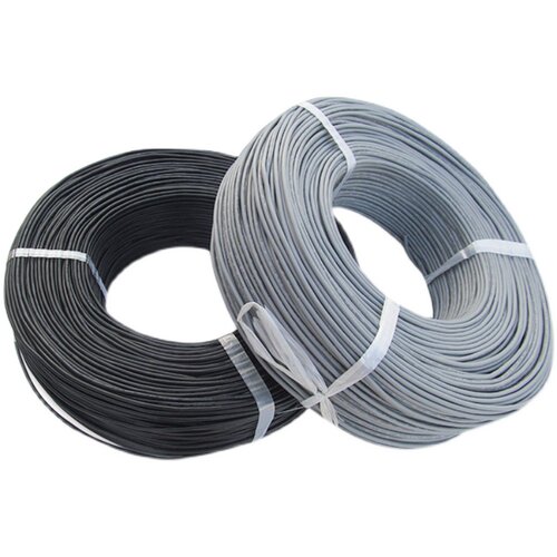 黑灰色多芯屏蔽线UL2547信号线26AWG/2/3/4/5/6芯0.12平方毫米