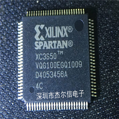 XC3S50-4VQG100C XC3S50 XILINX QFP-100全新进口原装 可直拍出样