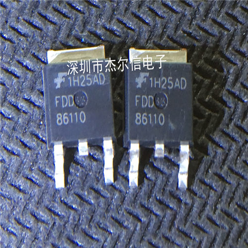 FDD86110 50A 100V FSC/仙童 TO-252 全新进口原装 可直拍 出样