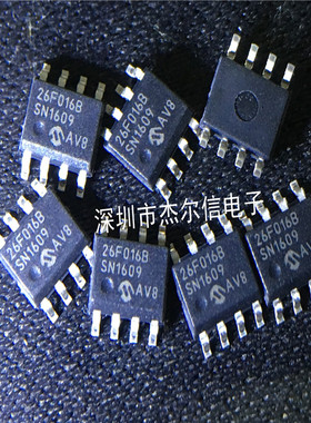 SST26VF016B-104I/SN 26F016B MICROCHIP SOP-8 全新进口原装直拍