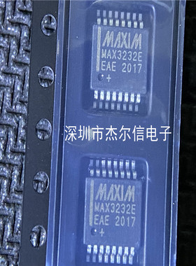 MAX3232E MAX3232EEAE+T MAXIM SSOP-16全新进口原装 可直拍 出样