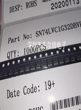 SN74LVC1G32DBVR 丝印C32 TI SOT23-5 全新进口原装 可直拍 出样