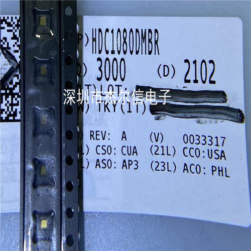 HDC1080DMBR  TI 温湿度传感器 WSON6 全新进口原装 可直拍 出样