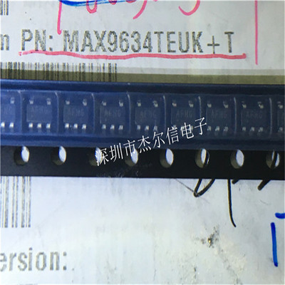 MAX9634TEUK+T 丝印AFHG MAXIM SOT23-5 全新进口原装 可直拍出样