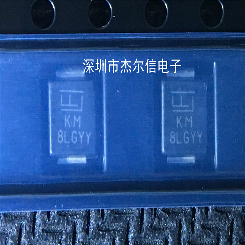 SMBJ7.0A 7V 丝印KM 单向二极管 LITTELFUSE力特 SMB型 原装 直拍