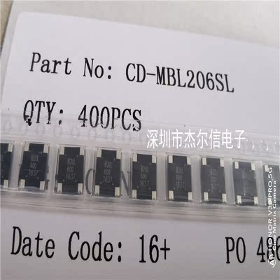 CD-MBL206SL B20L  600V 2A BOURNS 全新进口原装 可直拍 出样