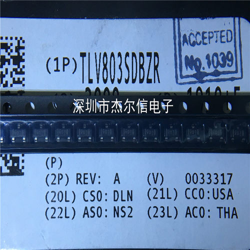 TLV803SDBZR TLV803S 丝印VOTQ TI SOT-23 全新进口原装 可直拍