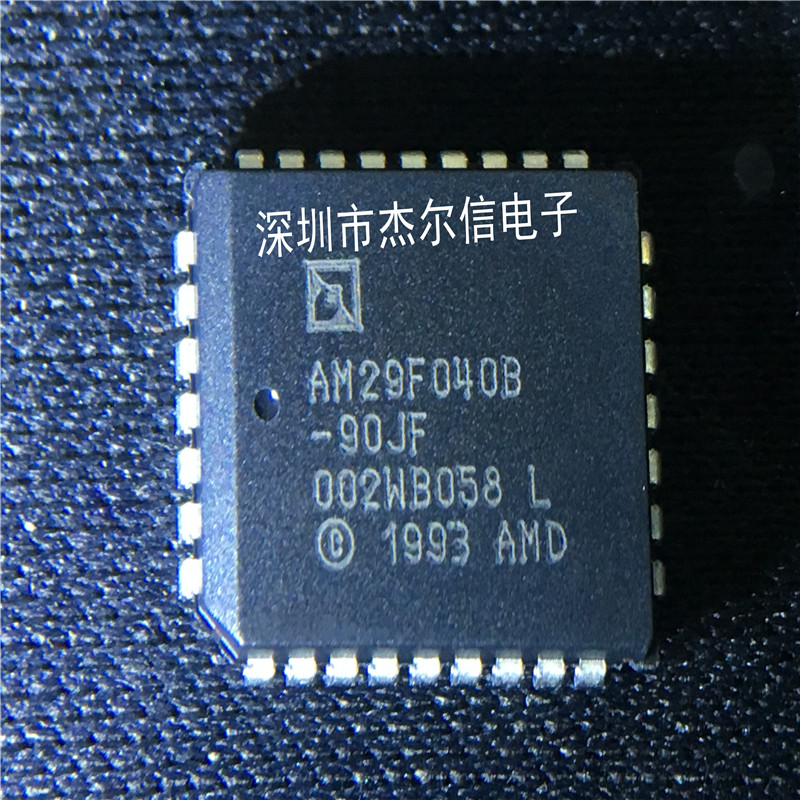 AM29F040B-90JF AM29F040B AMD PLCC-32全新进口原装可直拍出样