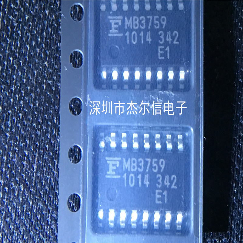 MB3759PF MB3759 FUJITSU/富士通 SOP-16全新进口原装 可直拍出样