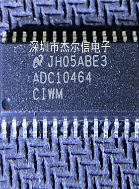 ADC10464CIWM ADC10464 NS模数转换器 SOP-28全新进口原装 可直拍
