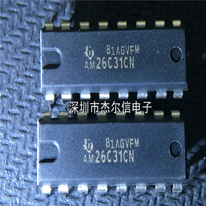 AM26C31CN AM26C31 TI DIP-16 全新进口原装 可直拍 出样
