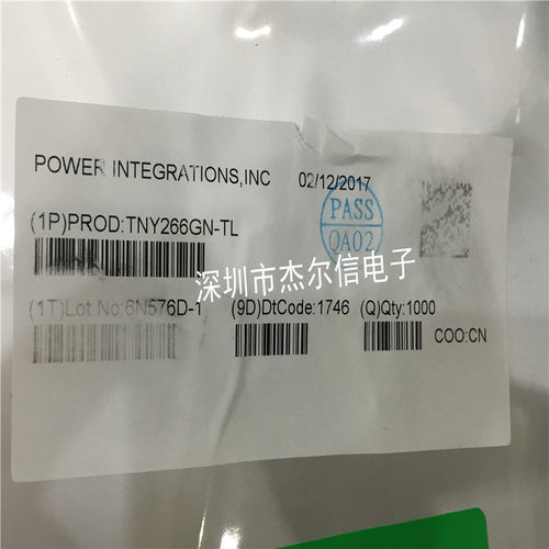 TNY266GN-TL TNY266GN POWER SOP-7 全新进口原装 可直拍 出样