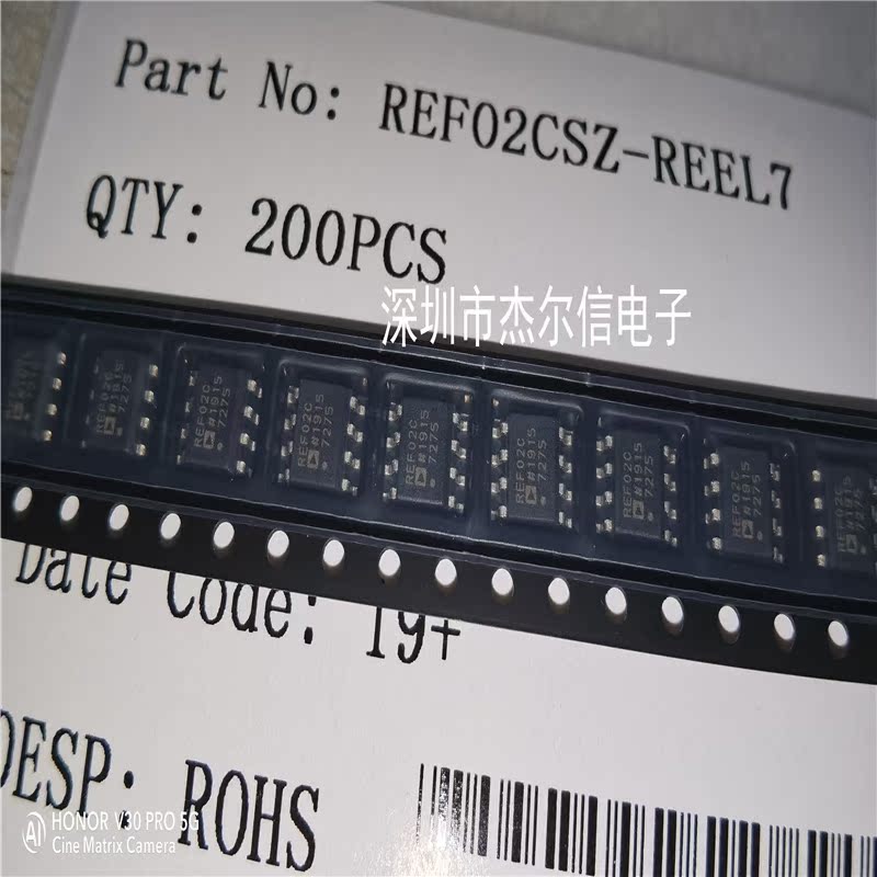 REF02CSZ-REEL7 REF02CSZ REF02C ADI SOP-8 全新进口原装 可直拍