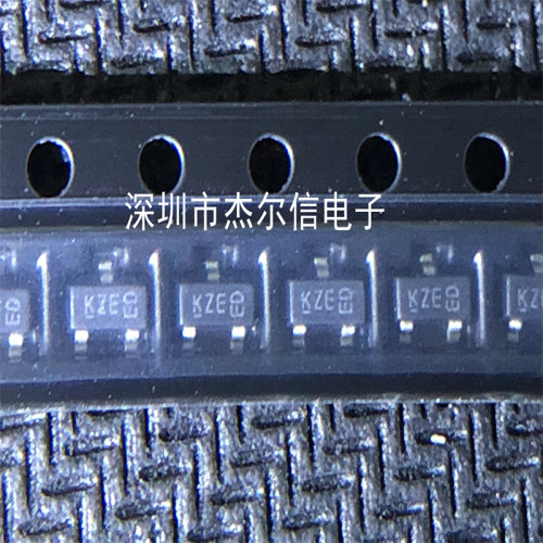 BZX84B3V3-7-F丝印KZE DIODES/美台SOT23全新进口原装 可直拍出样