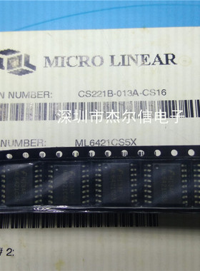 ML6421CS5X ML6421 MICROLINEAR SOP-16 全新进口原装 可直拍出样