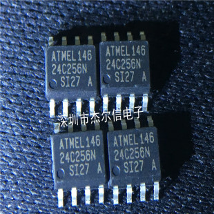 AT24C256N-10SI-2.7 24C256NSI27 ATMEL SOP-8 全新进口原装 直拍