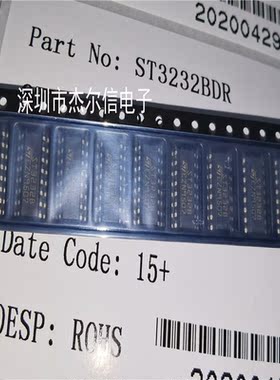 ST3232BDR ST3232B ST3232 ST SOP-16 全新进口原装 可直拍 出样