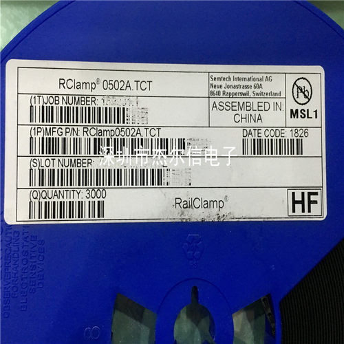 RCLAMP0502A 丝印A SEMTECH SC89-6 全新进口原装 可直拍 出样