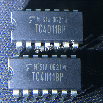 TC4011BP TC4011 TOSHIBA/东芝 DIP-14 全新进口原装 可直拍 出样