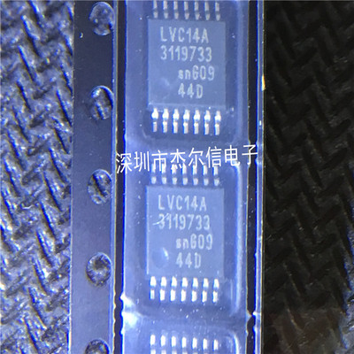 SN74LVC14APWR 74LVC14APW 丝印LVC14A TI TSSOP14 进口原装 直拍