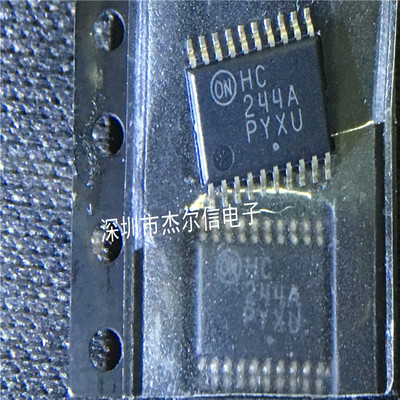 MC74HC244ADTR2G丝印HC244A ON TSSOP-20全新进口原装 可直拍出样