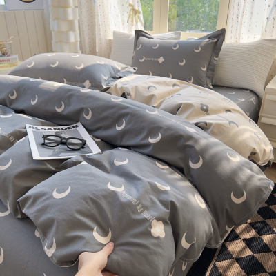 定制纯棉被套床笠四件套