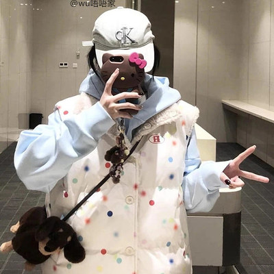 面包服背心外套夹棉超好看外搭