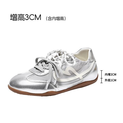 百丽透气低跟芭蕾德训鞋女鞋