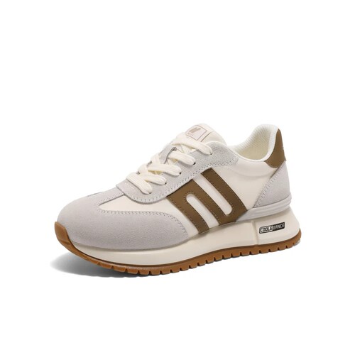 百丽厚底阿甘鞋跑步女鞋子