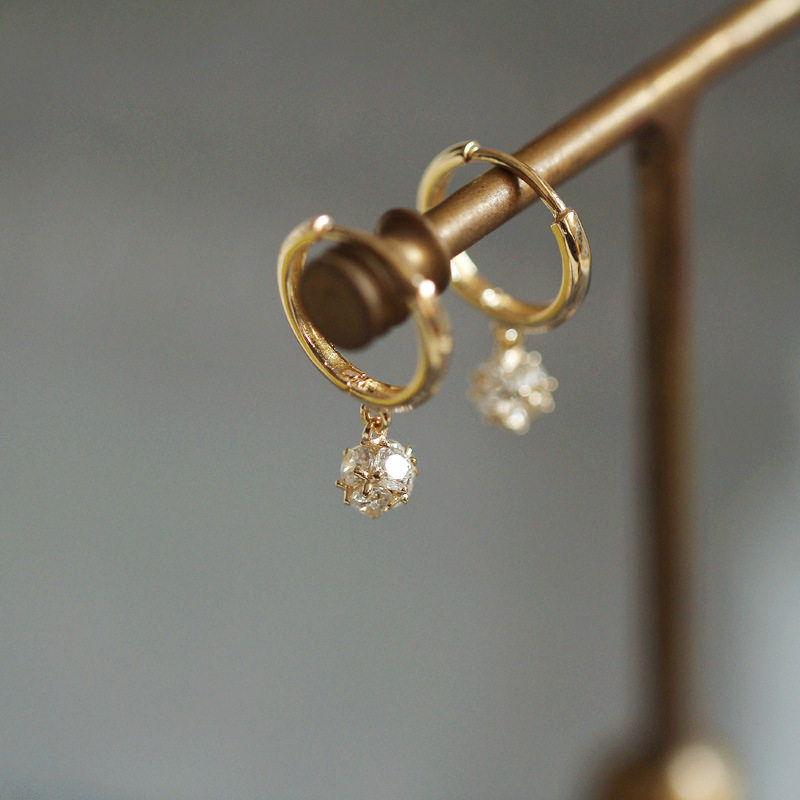 s925纯银镀18K金耳环女小众设计感高级轻奢气质百搭耳扣耳圈耳饰,饰品/流行首饰/时尚饰品新,银饰耳饰,淘宝优惠券,粉丝福利购,淘宝优惠卷