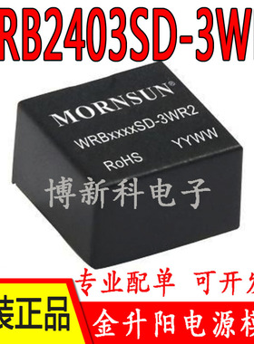 WRB2403SD-3WR2金升阳DC-DC输入18-36V转3.3V输出 电源模块3W原装