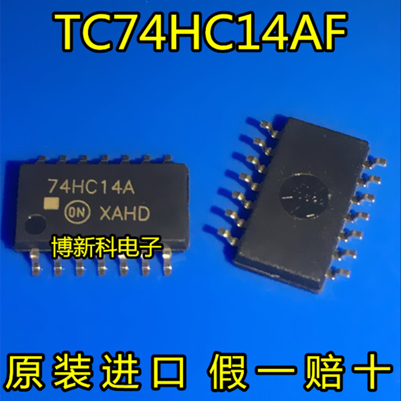 触发器SOP-14TC74HC14AF原装