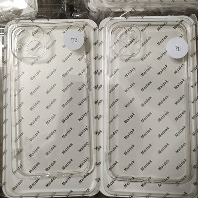 适用于苹果IPHONE XR XS 11 12 14 15PLUS 16E 17PROMAX密封盒装高透明王精孔防摔保护套TPU硅胶全包手机软壳