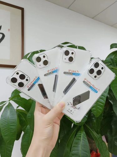 适用于OPPO RENO14pro/9/7/6/4透明1.5mm四角加厚防摔手机壳A3PRO A5X A55S A2M K10简约TPU摄像头全包保护套