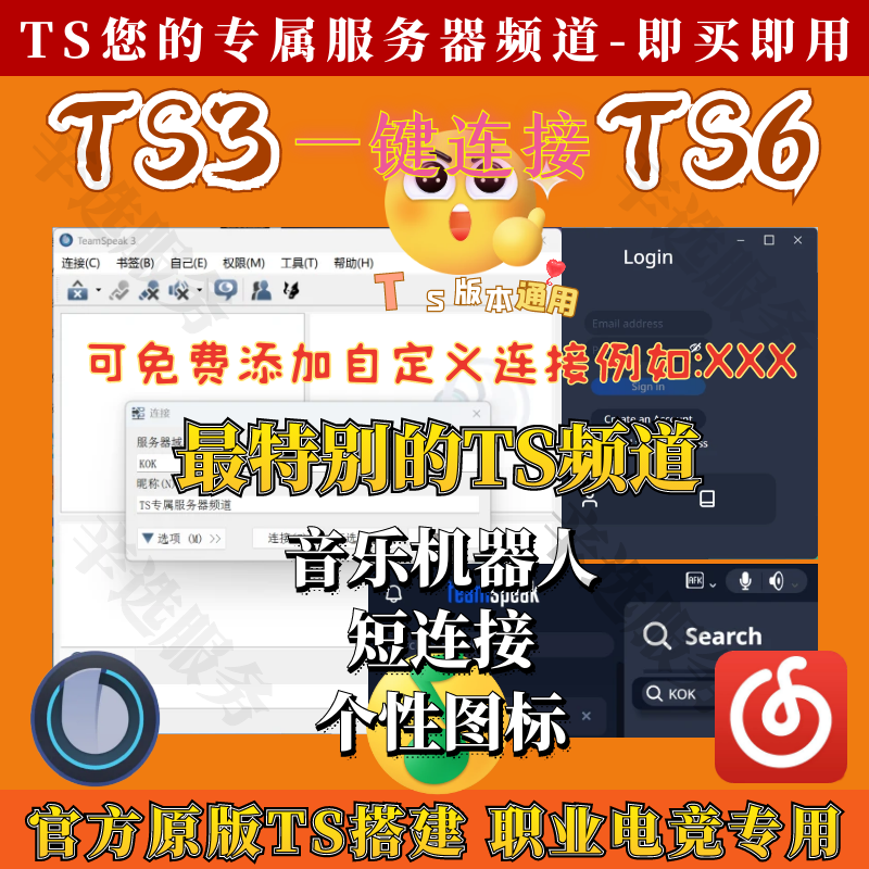 TeamspeakTeamspeak3搭建TS