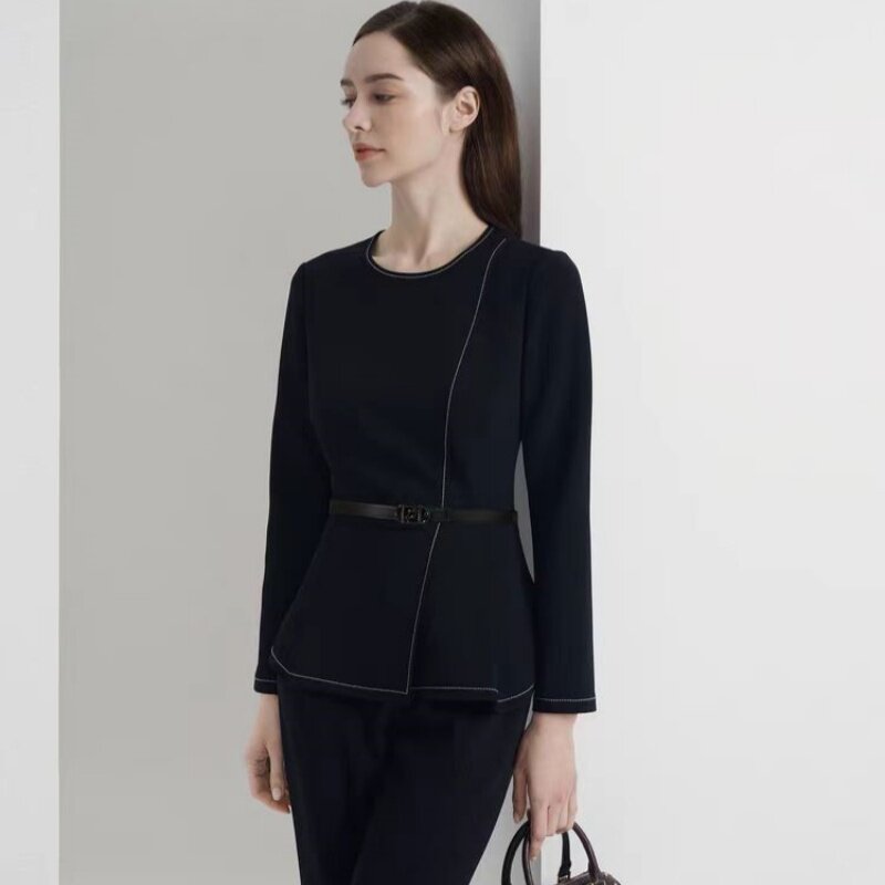 女装2025新款今年流行外套女开春上衣时尚春装百搭衬衫职业衣服
