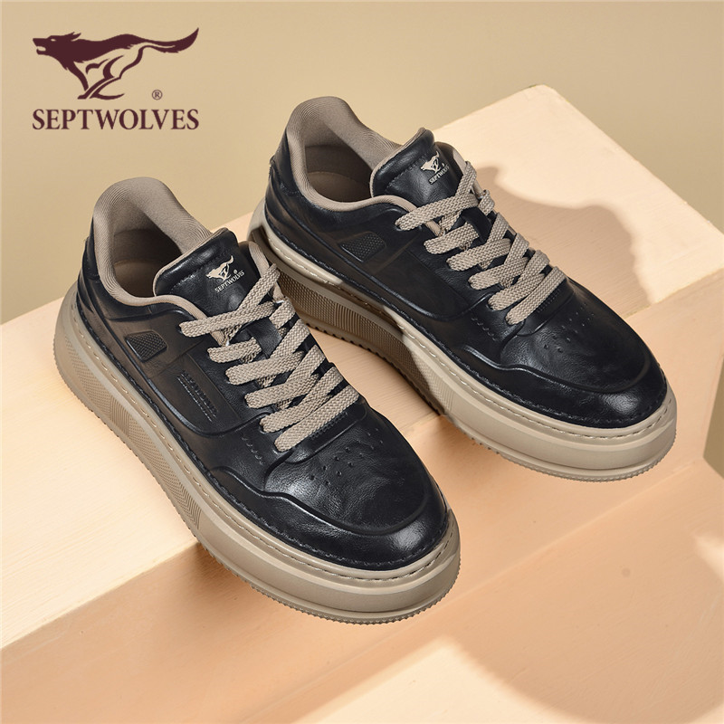 七匹狼男士板鞋2025新款休闲鞋子