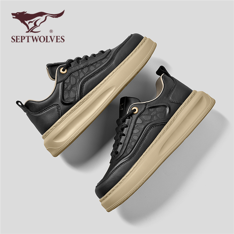 七匹狼春季新款潮流时尚休闲板鞋