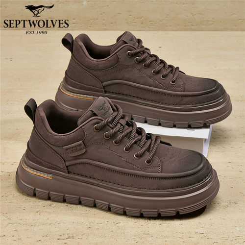 七匹狼耐磨百搭潮流复古休闲男鞋