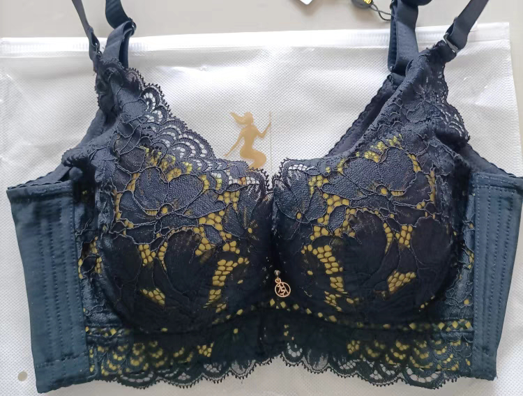 纤妍胸罩专柜新款文胸聚拢调整型收副乳内衣女软钢圈bC杯中杯0712